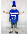 Simple Hanukkah Dreidel Mascot Costume with Hat