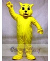 Cute Yellow Wildcat Cat Mascot Costumes Animal