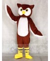 Brown Ollie Owl Mascot Costumes Animal