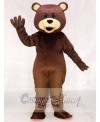 Brown Teddy Bear Toy Mascot Costumes Animal  