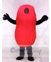 Custom Color Red Kidney Bean Mascot Costumes