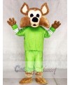 Custom Color Green Arizona Coyotes Howler the Coyote Wolf Mascot Costumes