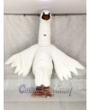New White Swan Mascot Costumes Bird 