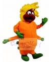 Orange Caterpillar Mascot Costumes Insect