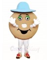 Blue Hat Bagle Mascot Costumes Food