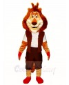 Lion in Red Shoes Mascot Costumes Animal