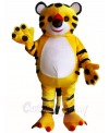 Cute Yellow Tiger Mascot Costumes Animal 