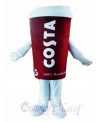 Costa Coffee Cup Tumbler Mug Mascot Costumes  