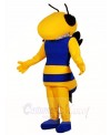 Royal Blue and Yellow Hornet Bee Mascot Costumes Insect