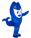 Blue Pipefish Mascot Costumes Sea Ocean