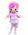Pink Princess Mascot Costumes Cartoon