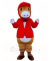 Riding Red Horse Parade Equestrianism Mascot Costumes Animal 