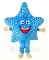 Blue Starfish Mascot Costumes Sea