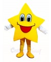 Smiling Twinkle Star Mascot Costumes Christmas Xmas