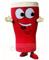 Glass Beer Red Beer Bottle Mascot Costumes Drink