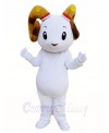 White Sheep Ram Mascot Costumes Animal 