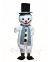 Snowman with Hat & Scarf Mascot Costumes Christmas Xmas 