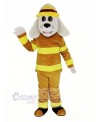 Sparky the Fire Dog with Tan Color Suit NFPA Mascot Costume