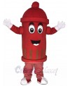 Red Public Utilities Fire Hydrant Mascot Costumes