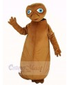 E.T. Alien Mascot Costume Brown Color