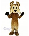 Brown Coyote Mascot Costume Wolf Animal