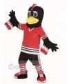 Tommy Hawk in Red T-shirt Mascot Costume