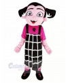 Vampire Girl with Dress Mascot Costumes Cartoon