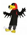 Black Night Hawk Mascot Costume
