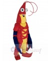 Shrimp Prawn mascot costume