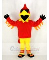 Rock Rooster Mascot Costume Cartoon	