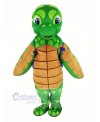 Sea Turtle with Blue Shell Mascot Costume Animal