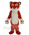 Cute Orange Tiger Mascot Costum Animal