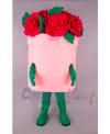 Flower Bucket Mascot Costume
