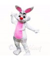 Smiling Glasses Easter Bunny Mascot Costumes Cheap