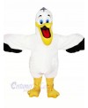 Cute White Pelican Mascot Costumes Cheap