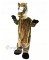 Brown Horse Mascot Costumes Adult	