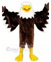 Smiling Brown Eagle Mascot Costumes Animal