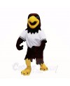 Sport Hawk with White Shirt Mascot Costumes Cartoon