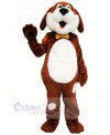 Brown and White Dog Mascot Costumes Animal