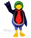 Cute Duck with Red Tie Mascot Costumes Animal