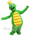 King Green Dragon Mascot Costumes Cartoon