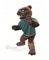 Fierce Brown Bear Mascot Costumes Cartoon