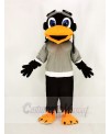 Skyhawk with Gray T-shirt Mascot Costume College