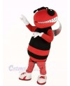 Red and Black Hornet Bee Mascot Costume Insect