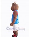 Hiking Groundhog Mascot Costume Animal