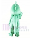 Green Dinosaur Mascot Costume for Adults