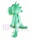 Green Dinosaur Mascot Costume for Adults