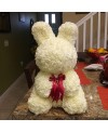Red Rose Rabbit Flower Rabbit Best Gift for Mother's Day, Valentine's Day, Anniversary, Weddings and Birthday