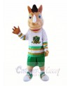 Brwon Unicorn Mascot Costumes Cartoon