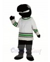 Whale Player in White T-shirt Mascot Costume